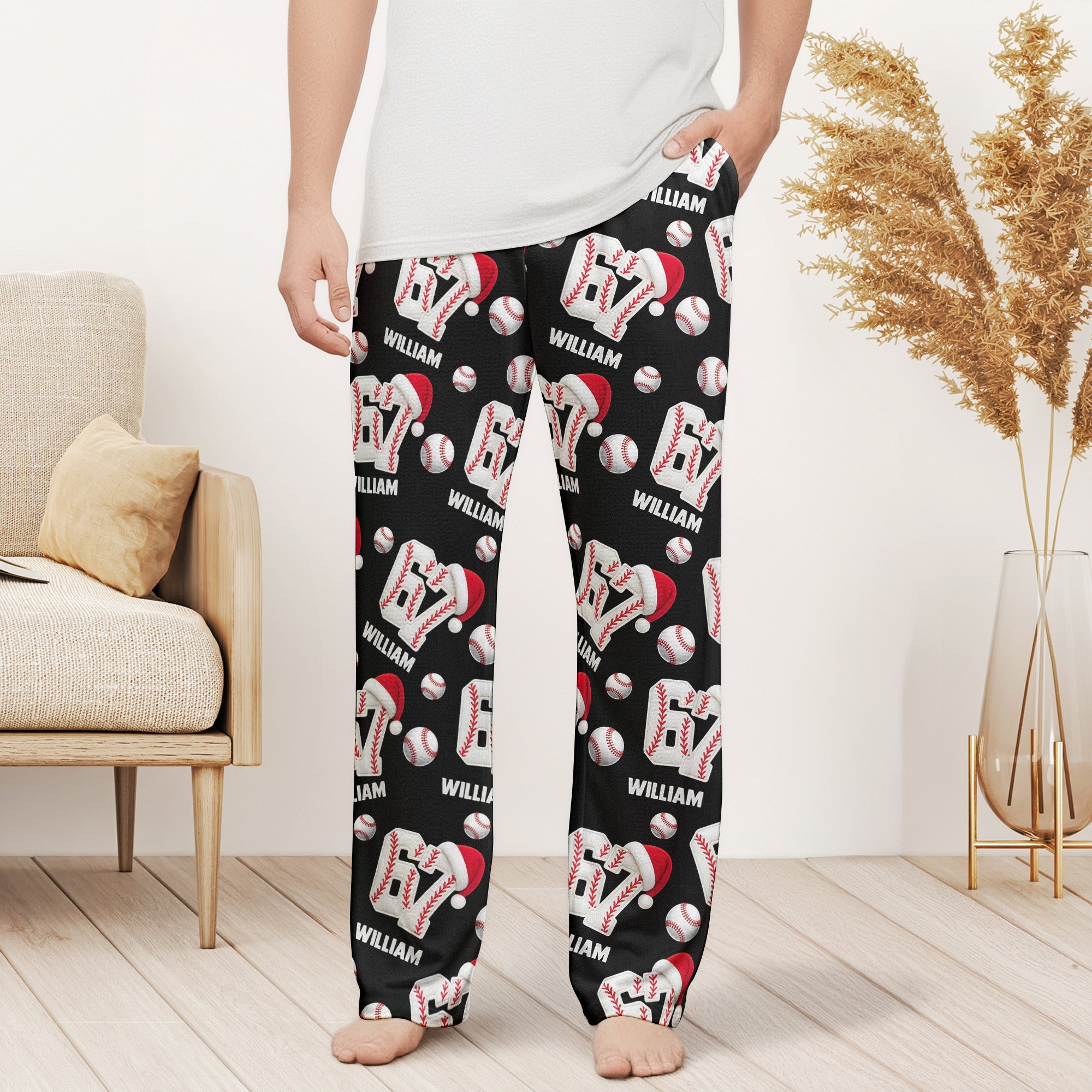 Custom 67 Slang Meme For Sport Lovers Kids Teenagers Personalized Sweatpants_ Lounge Pants With Pockets_1