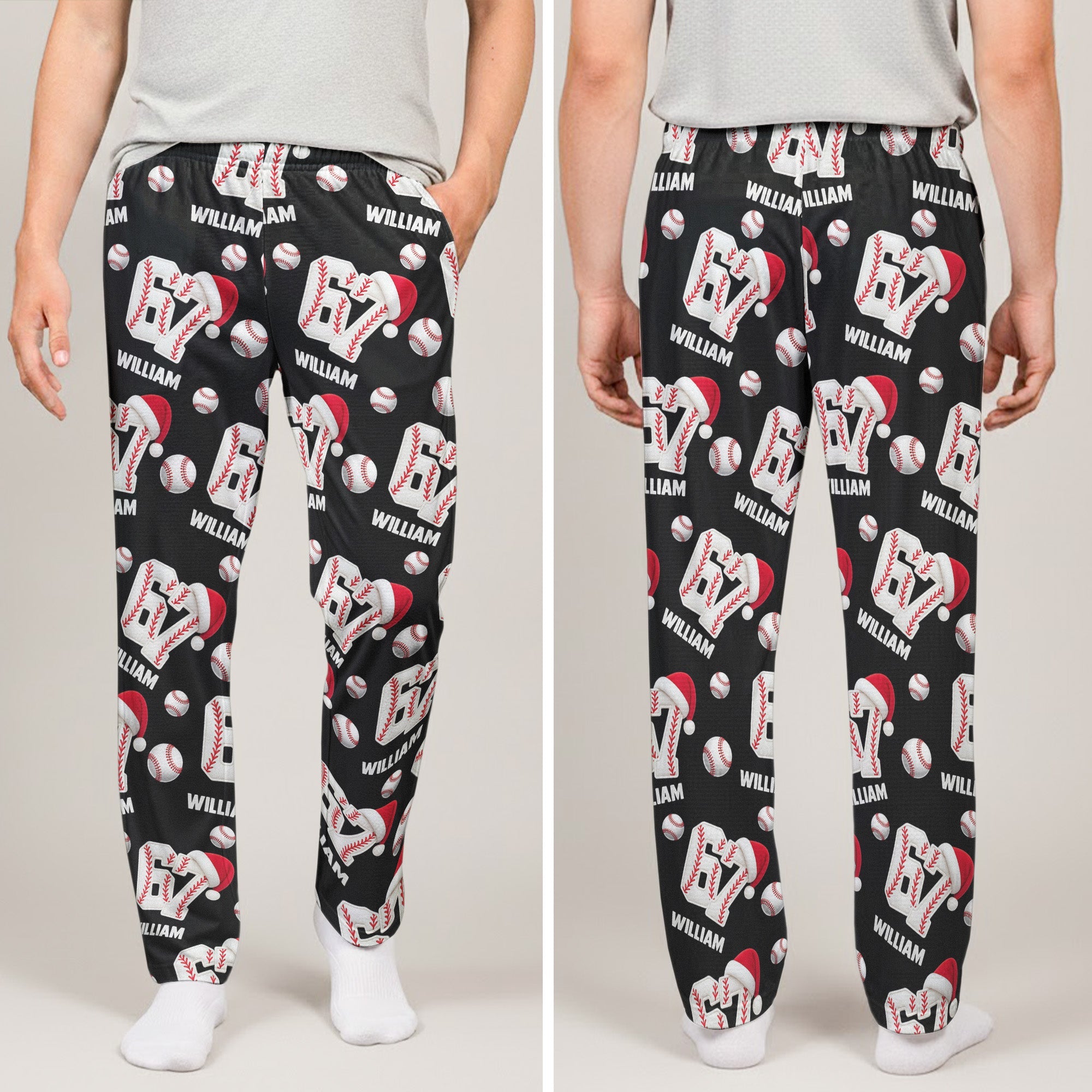 Custom 67 Slang Meme For Sport Lovers Kids Teenagers Personalized Sweatpants_ Lounge Pants With Pockets_2