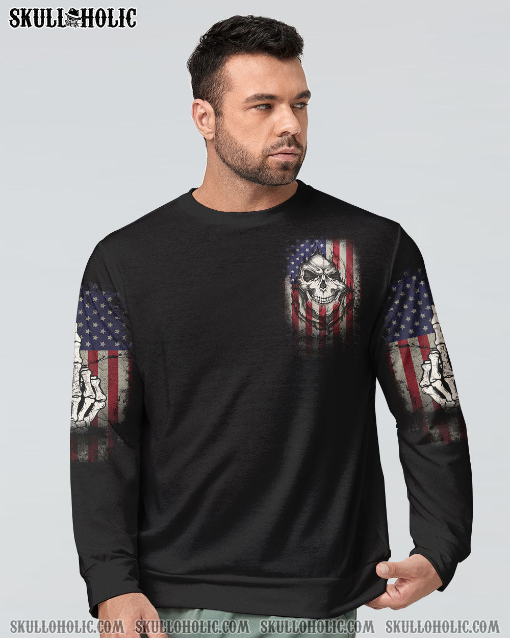 Grumpy Old Man Mother F Grumpy Veteran Skull Graphic AOP Shirts _4_ DOOQs