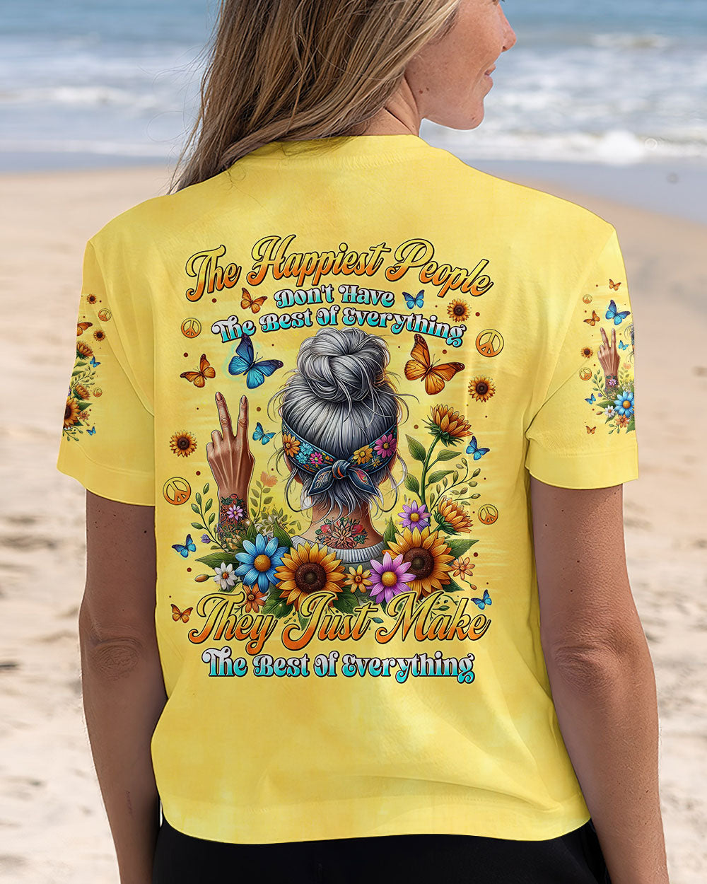 Happiest People Don_E2_80_99t Have the Best of Everything Inspirational Peace Graphic AOP Shirts _5_ KJo6V