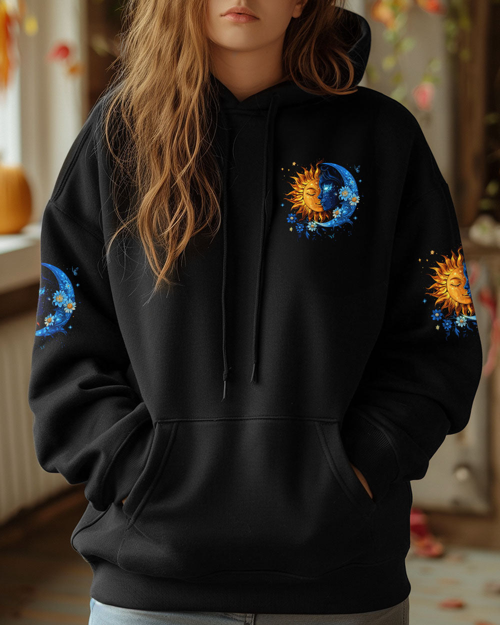 Hello Darkness My Old Friend Sun and Moon Cosmic Graphic AOP Shirts _13_ aFw3t