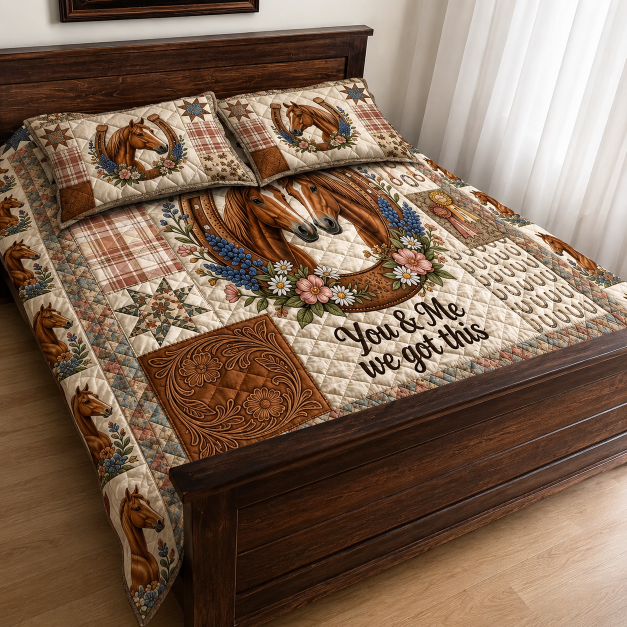 Horse_couple_quilt_with_names