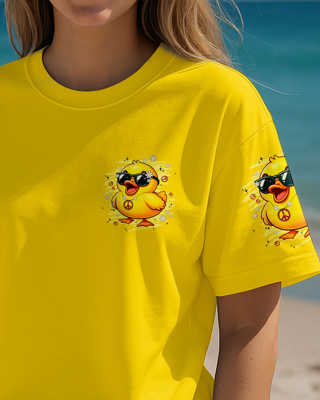 Im Not Short Im just Compact and Ridiculously Adorable Duck AOP Shirts _15_ WfNtc