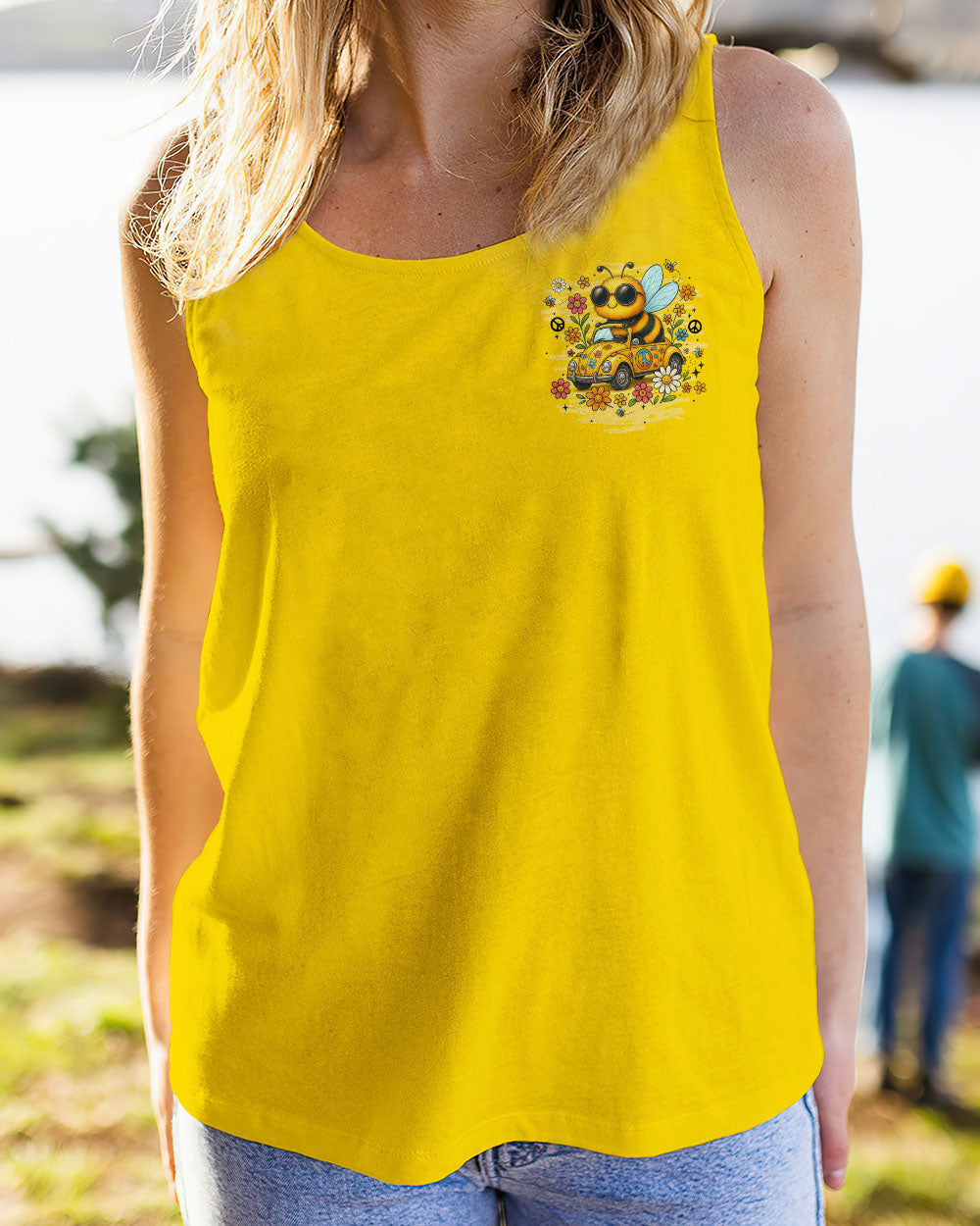 Older Now But Still Running Against The Wind Peace and Love Flower Power AOP Shirts _6_ UCQtS