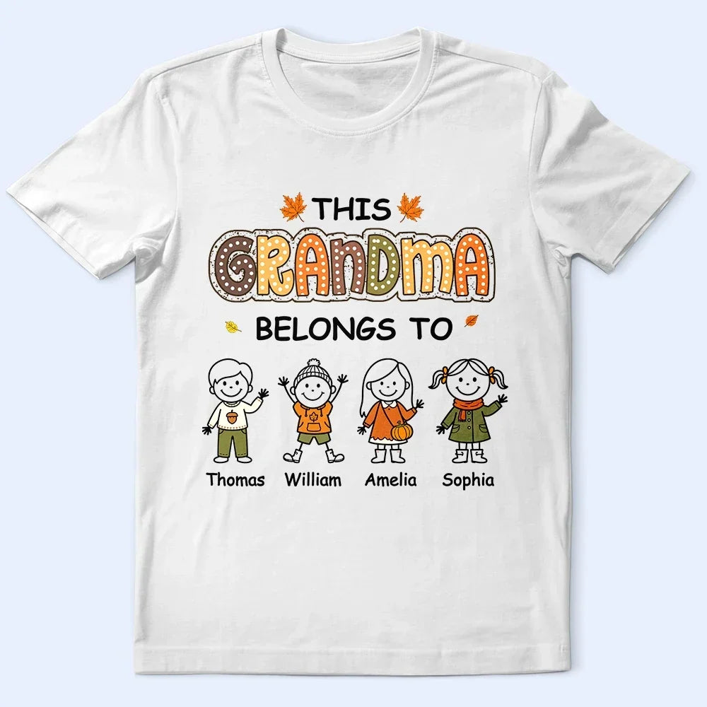 ThisGrandmaMommyBelongsToAutumnKidStickFigures PersonalizedTShirt QA097 CLA3702 MKDEF_e914f050 551c 4df6 9230 1f8d96e264a9