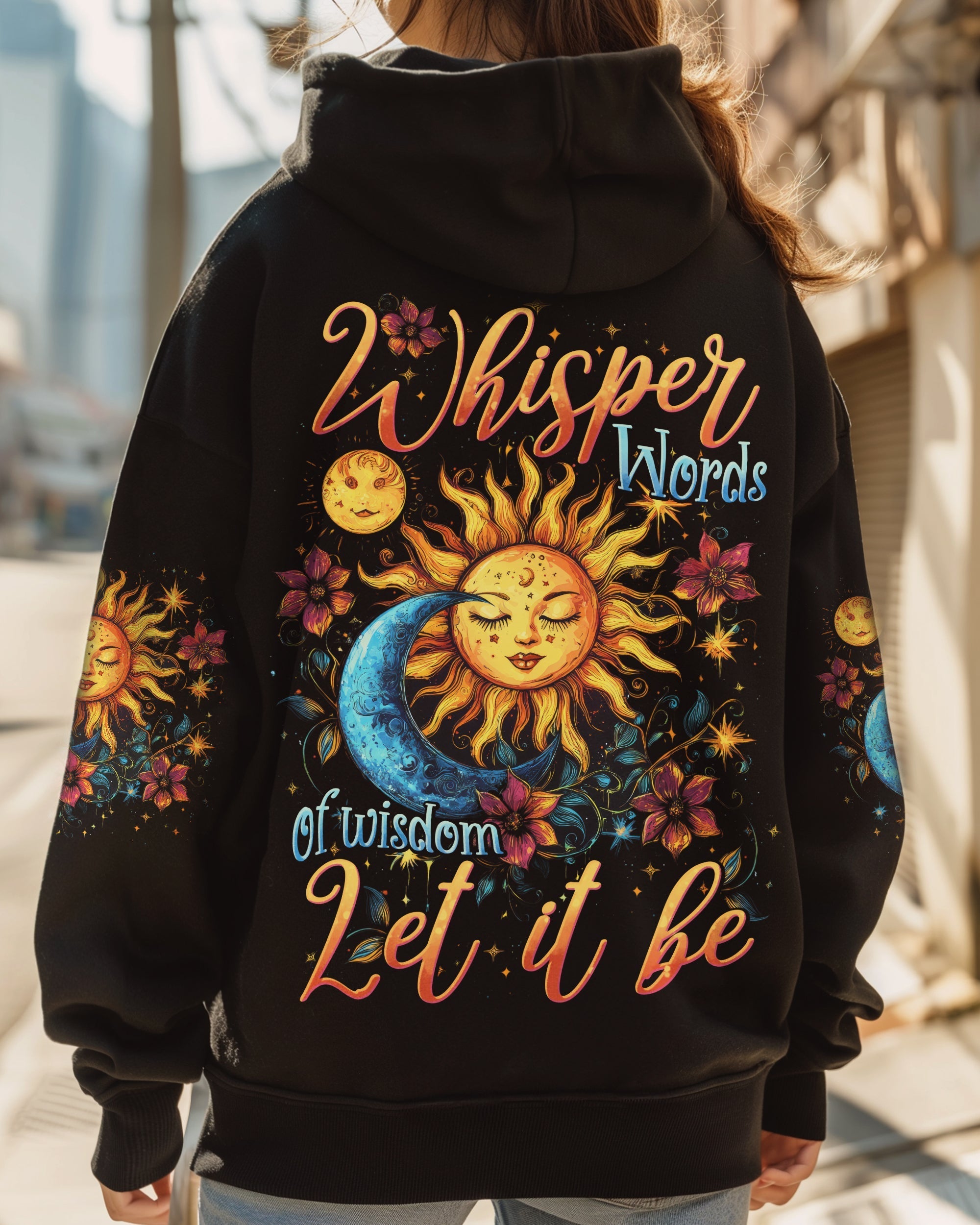 Whisper Words of Wisdom Let It Be Sun and Moon Boho Celestial AOP Shirts _1_ iLssl