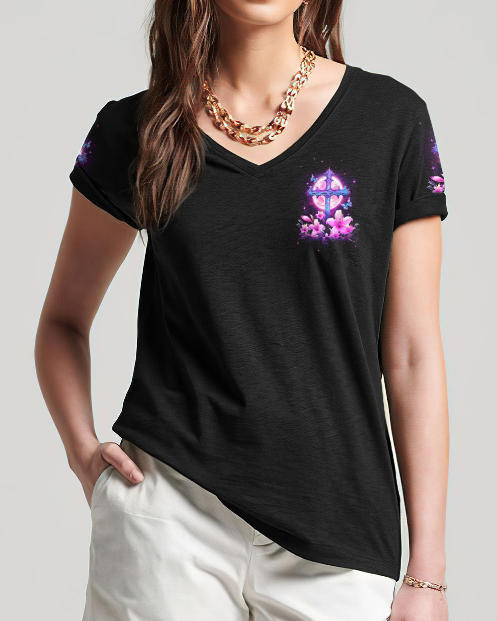 chirstan cloth Yhdu1611233Vneck4 3