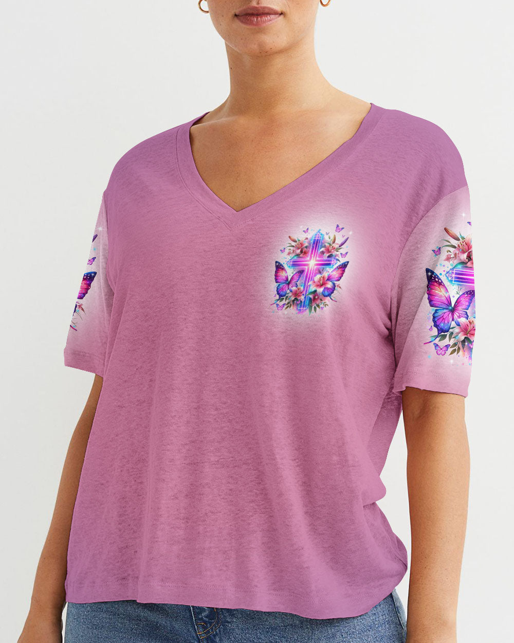 christian cloth Tltr0112233Vneck1 2