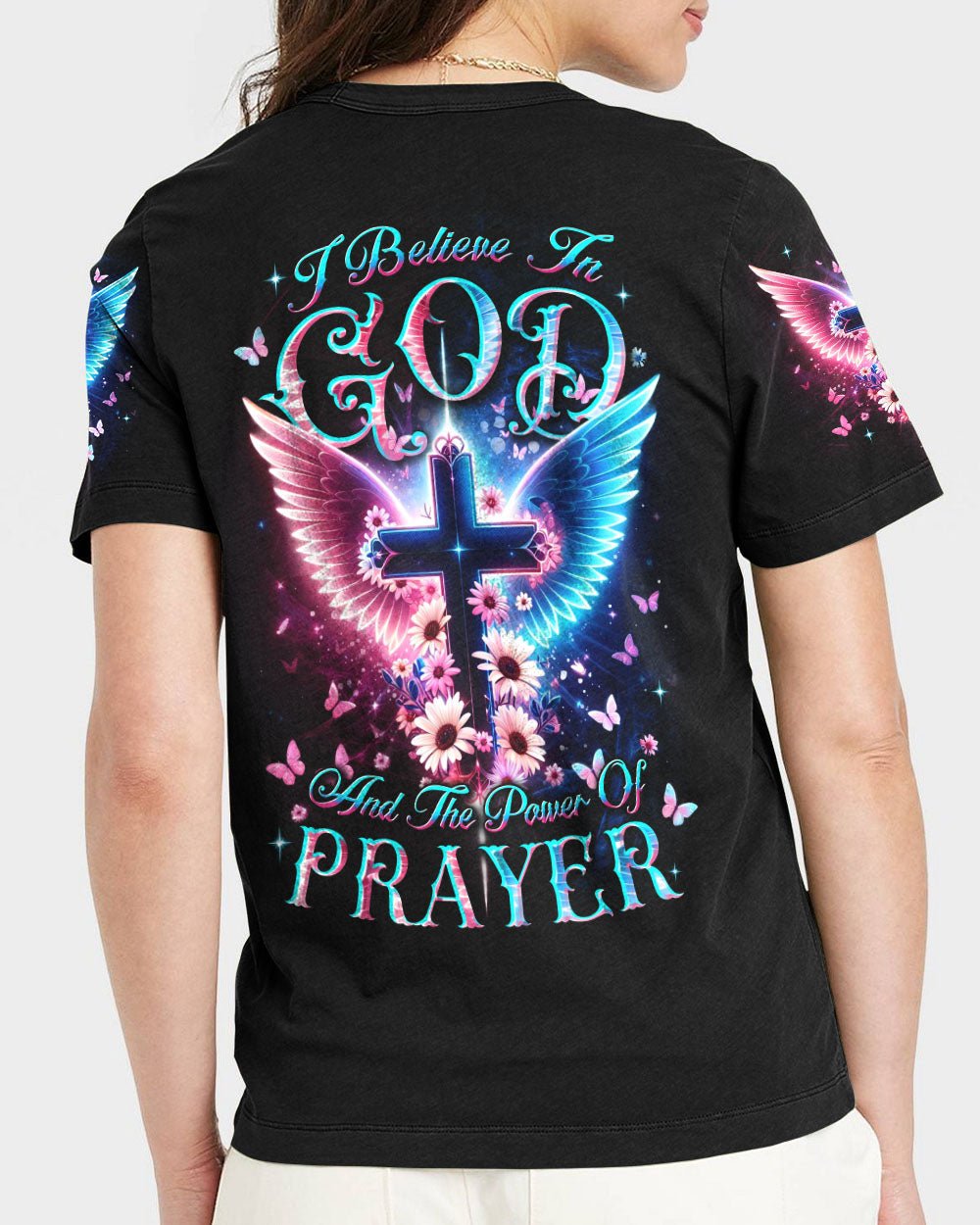 christian cloth Yhdu1112233Vneck3 3
