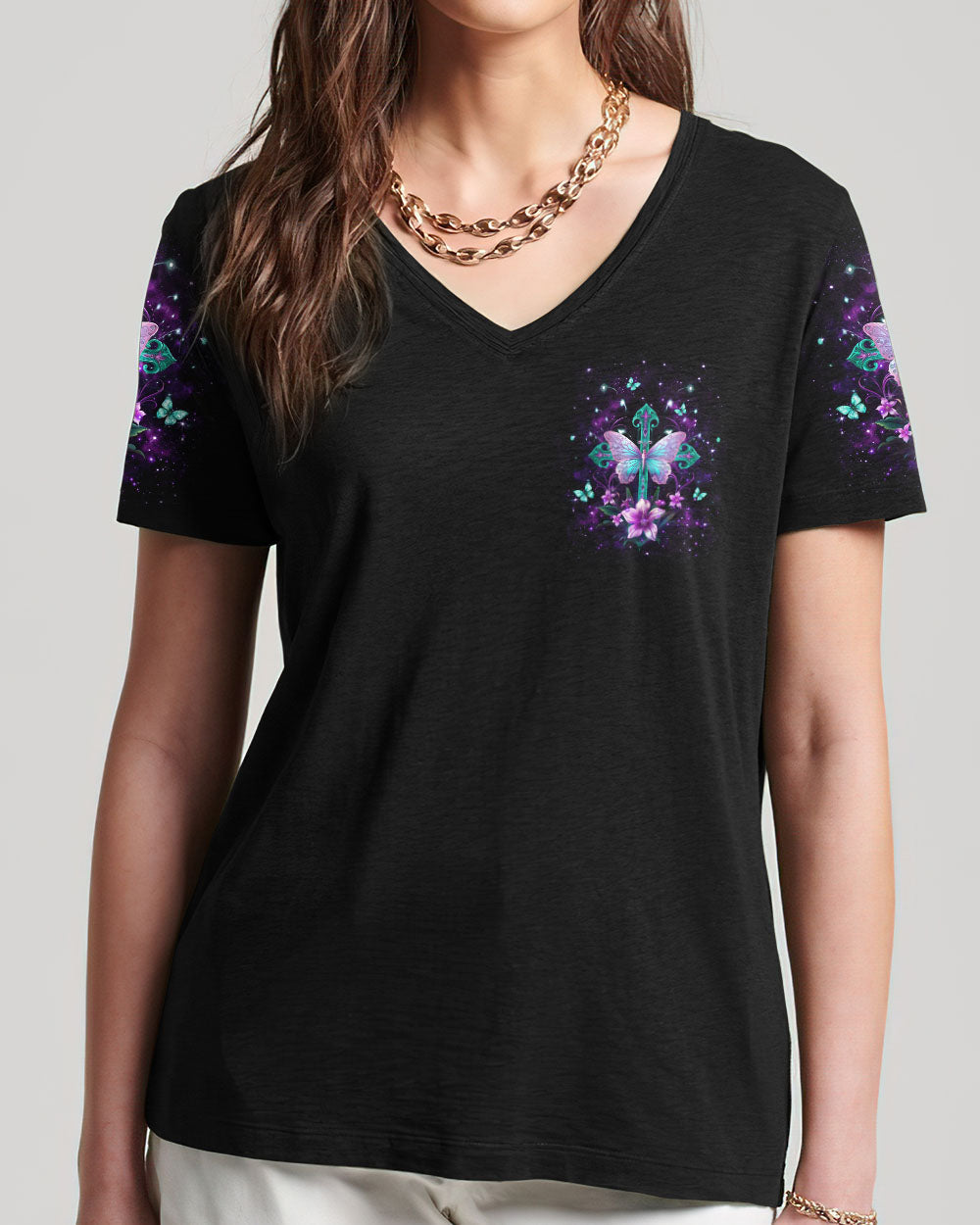 christian cloth Yhkd2201242Vneck4 1