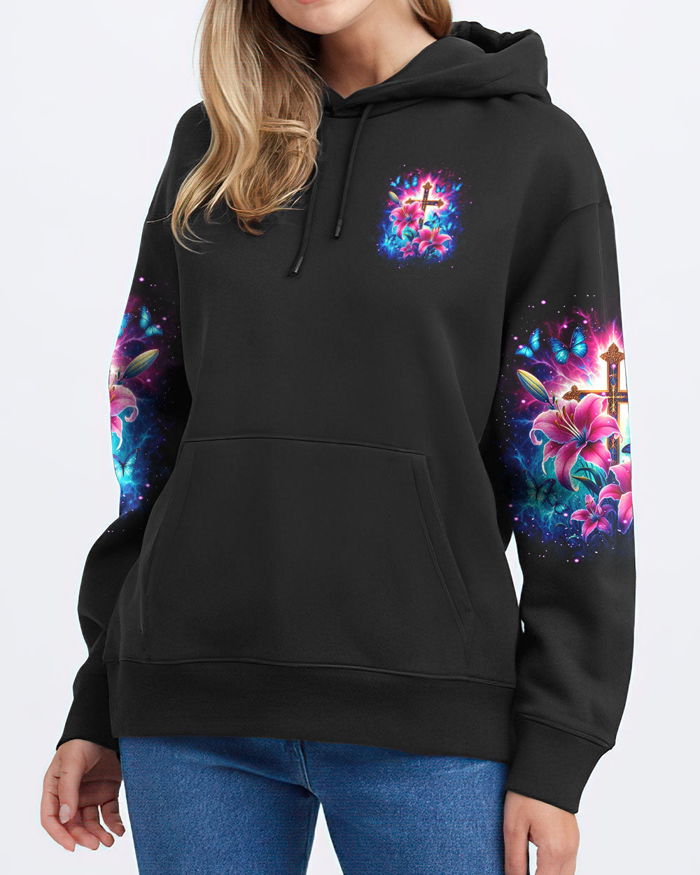 christian cloth Yhkd2805243Hoodie_6 3_Only_Simple_Texture