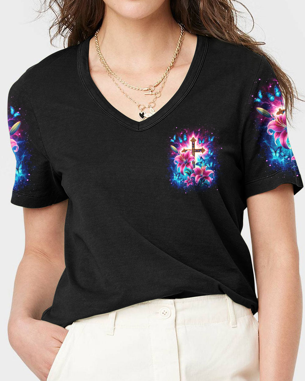 christian cloth Yhkd2805243Vneck_3 2