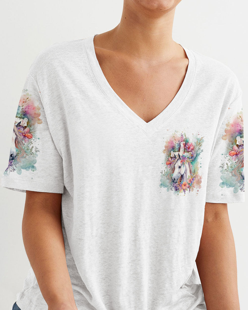 christian cloth Yhln0201241Vneck1 1