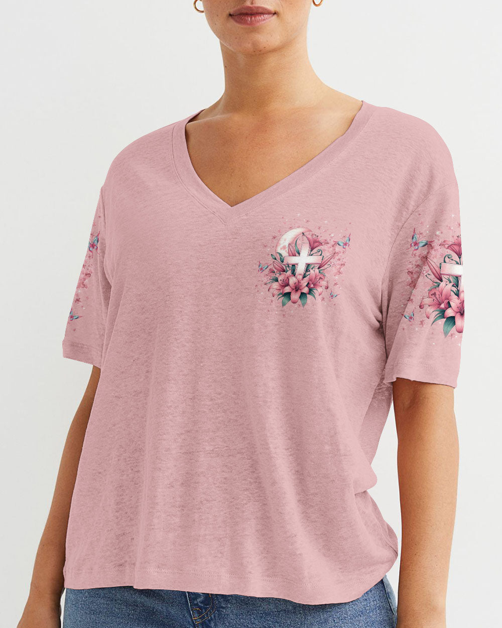 christian cloth Yhlt1801241Vneck1 2