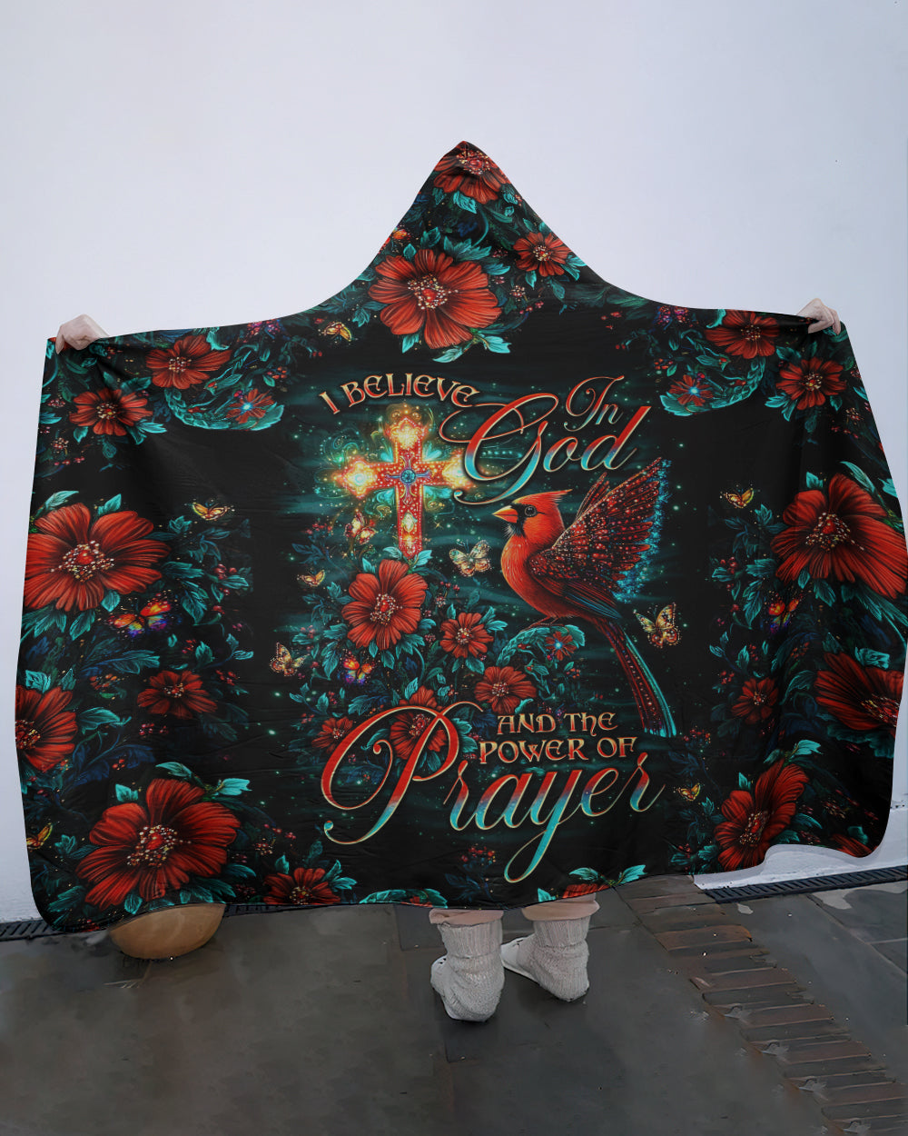 christian hoodedblanket Tlno13112421