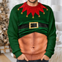 3DFunnyBodyHairyBellyGiftForHusband PersonalizedUnisexUglySweater MI406 CLA3693 MK3
