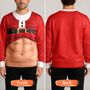 3DFunnyBodyHairyBellyGiftForHusband PersonalizedUnisexUglySweater MI406 CLA3693 MK4