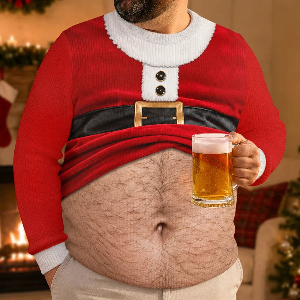 3DFunnyBodyHairyBellyGiftForHusband PersonalizedUnisexUglySweater3DFunnyBodyHairyBellyGiftForHusband PersonalizedUnisexUglySweater MI406 CLA3693 MK1