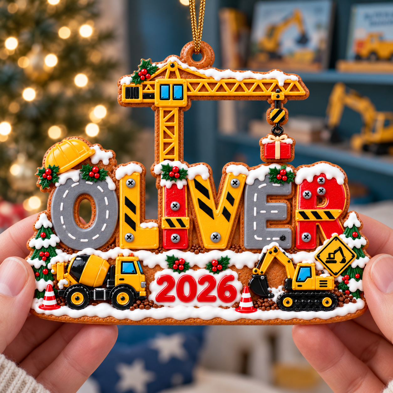 415eb0da 5f81 44f0 8bb1 4d63356a3595 Oliver s construction Christmas ornament 2