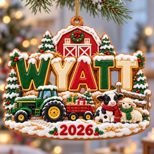 444523d4 6431 49c8 a9d8 e98c574b6487 Wyatt s 2026 Little Farmer Ornament