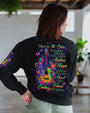 Ageless Hippie Rock and Roll Knock on the Door to My Soul Quote with Guitar AOP Shirts _9_ uSOER