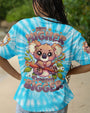 Aim Higher Dream Bigger Cute Koala Peaceful Tie Dye Hippie AOP Shirts _1_ Lwqsu