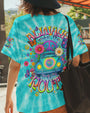 Always Take The Scenic Route Peace Flowers _26 VW Bus Design AOP Shirts _3_ u9GAr