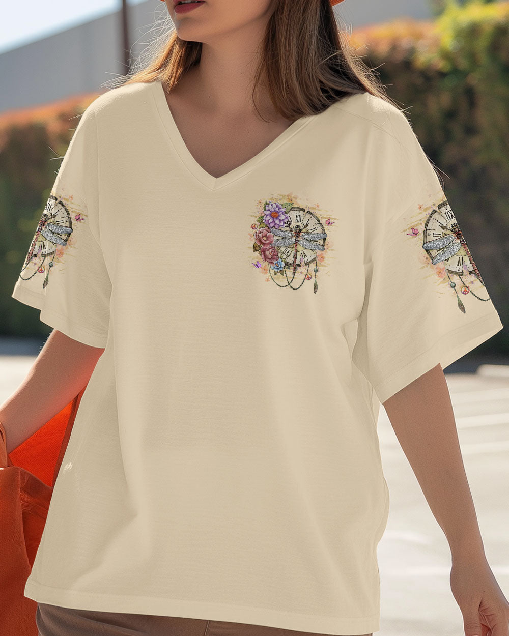 As Long As I Breathe Youll Be Remembered Dragonfly Memorial Floral AOP Shirts _10_ vxu53