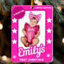 Baby_s First Christmas Toy Box Personalized Acrylic Photo Ornament_1