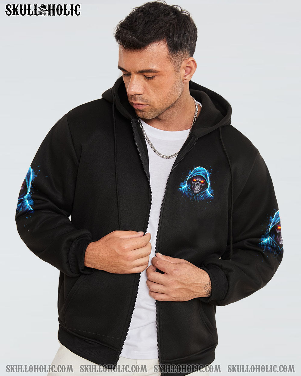 Be Careful Who You F Over Some of Us F Back Grim Reaper Skull Graphic AOP Shirts _14_ gtaYf