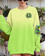 Be You The World Will Adjust Colorful Meditating Frog Graphic AOP Shirts _6_ ffyZJ