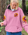 Be You The World Will Adjust Flamingo and Sunflowers Pink Graphic AOP Shirts _13_ Xnpmt