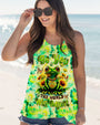 Be You The World Will Adjust Frog Sunflowers Green Tie Dye Graphic AOP Shirts _9_ SkyqS