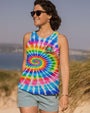Be You The World Will Adjust Frog Tie Dye Design for Women AOP Shirts _12_ LyiZ7