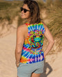 Be You The World Will Adjust Frog Tie Dye Design for Women AOP Shirts _13_ VREH4
