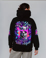 Be You The World Will Adjust Funny Neon Peace Sign Llama AOP Shirts _1_ sx6tU