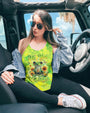 Be You The World Will Adjust Green Tie Dye Groovy Frog Hippie Vibes AOP Shirts _5_ OsZiF