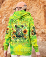 Be You The World Will Adjust Green Tie Dye Groovy Frog Hippie Vibes AOP Shirts _9_ UtDjs