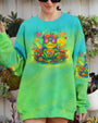 Be You The World Will Adjust Hippie Frog Tie Dye Style for Women AOP Shirts _2_ Mg83b