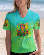 Be You The World Will Adjust Hippie Frog Tie Dye Style for Women AOP Shirts _6_ 3PVx3