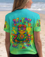 Be You The World Will Adjust Hippie Frog Tie Dye Style for Women AOP Shirts _7_ 8D3La