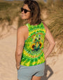 Be You The World Will Adjust Hippie Frog with Sunflowers Tie Dye AOP Shirts _11_ WumQO
