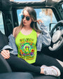 Be You The World Will Adjust Meditating Peace Frog Graphic AOP Shirts _9_ HFg0Q