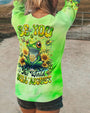 Be You The World Will Adjust Peace Frog and Sunflower AOP Shirts _9_ WCpqi