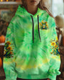 Be You The World Will Adjust Peace Frog and Sunflower Tie Dye Hippie AOP Shirts _4_ 45EsA