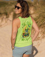 Be You The World Will Adjust Peaceful Green Frog and Sunflower Hippie Style AOP Shirts _13_ IHE6y