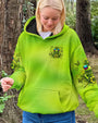 Be You The World Will Adjust Pineapple Frog Neon Green Peace Symbol AOP Shirts _4_ MuDDB