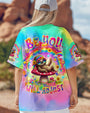 Be You The World Will Adjust Sloth Design Tie Dye for Women AOP Shirts _4_ b650M