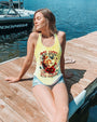 Be You The World Will Adjust Sunflower Face and Butterfly Hippie Floral Graphic AOP Shirts _9_ zmMBS