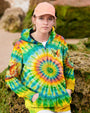 Be You The World Will Adjust Tie Dye Butterfly with Flowers AOP Shirts _8_ S6OiI